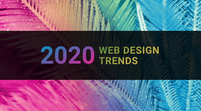 web design trends 2020